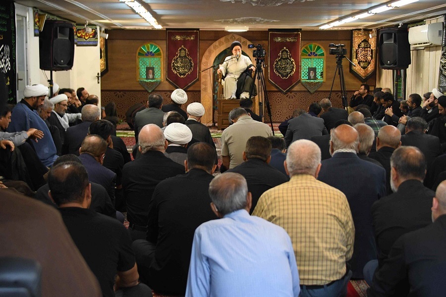 مراسم عزاداری دهه دوم محرم 1447 در دفتر امام جمعه اصفهان
