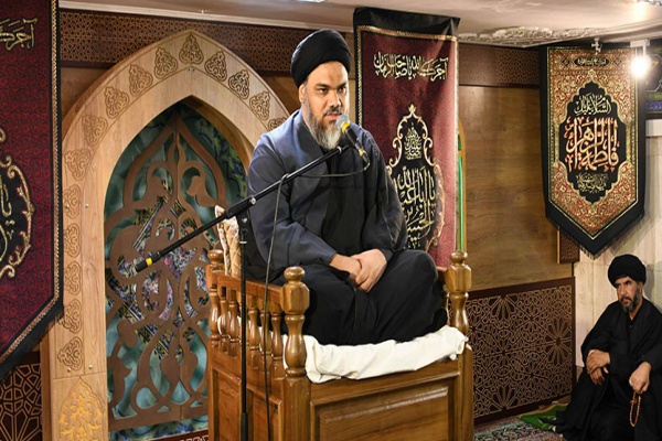 مراسم عزاداری دهه دوم محرم ۱۴۴۷ در دفتر امام جمعه اصفهان