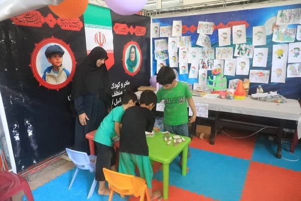 گسترش برنامه‌های کودک و نوجوان در مرز زرباطیه