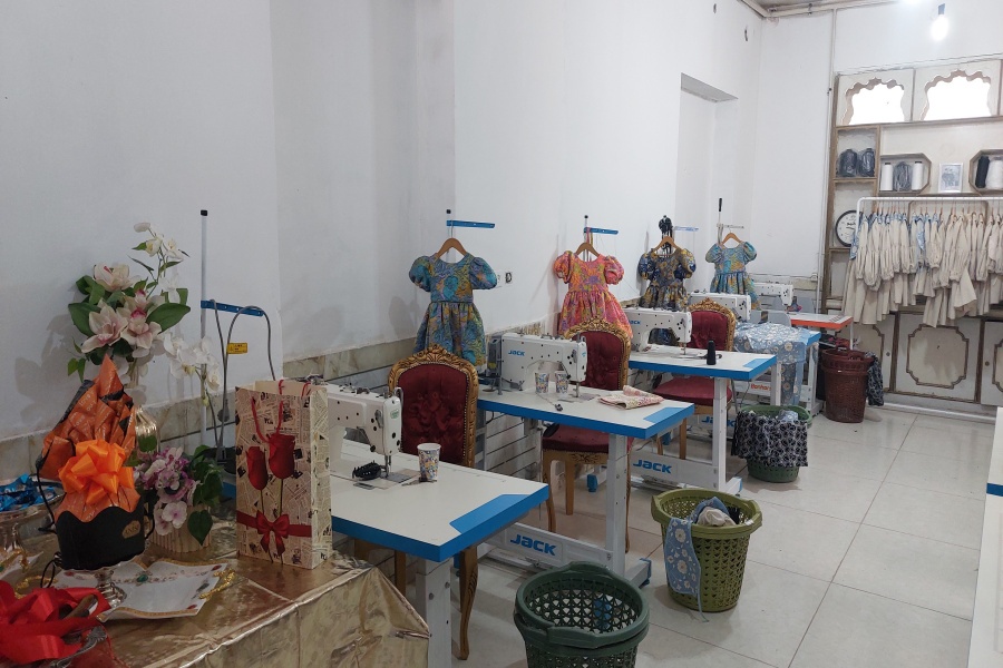 افتتاح کارگاه تولید پوشاک در نایین