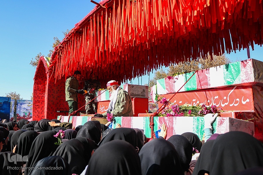 استقبال از کاروان اهالی بهشت در دانشگاه اصفهان
