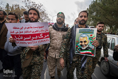 راهپیمایی مردم اصفهان در پی شهادت سپهبد حاج قاسم سلیمانی