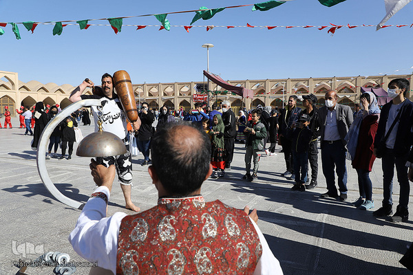 سفر به 10 قرن پیش در میدان امام علی(ع) اصفهان