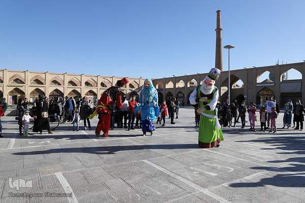 سفر به 10 قرن پیش در میدان امام علی(ع) اصفهان