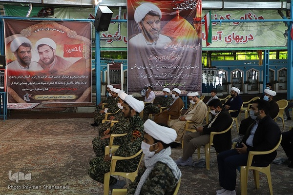 مراسم یادبود شهدای حرم رضوی