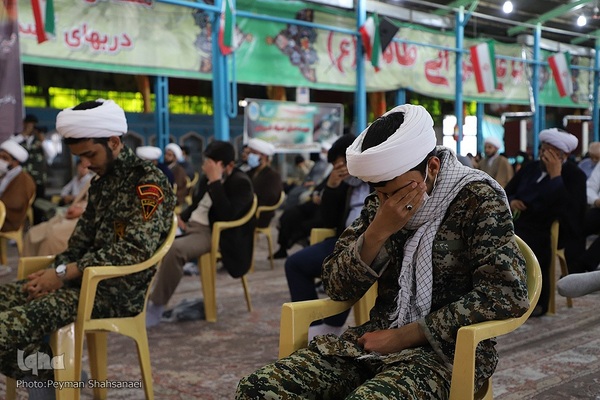 مراسم یادبود شهدای حرم رضوی