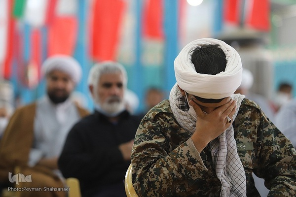 مراسم یادبود شهدای حرم رضوی