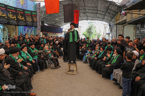دسته عزاداری سادات و روحانیون شهرستان خمینی شهر