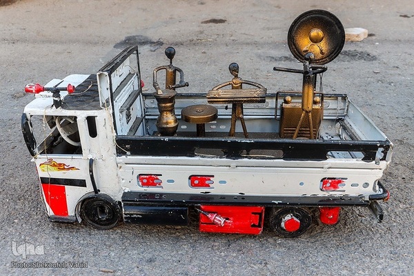 دنیایی از هنر و زیبایی در سر انگشتان یک جوشکار