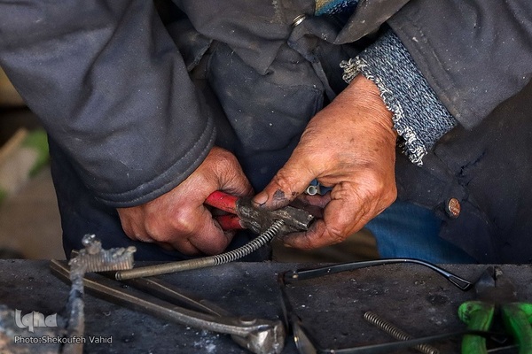 دنیایی از هنر و زیبایی در سر انگشتان یک جوشکار