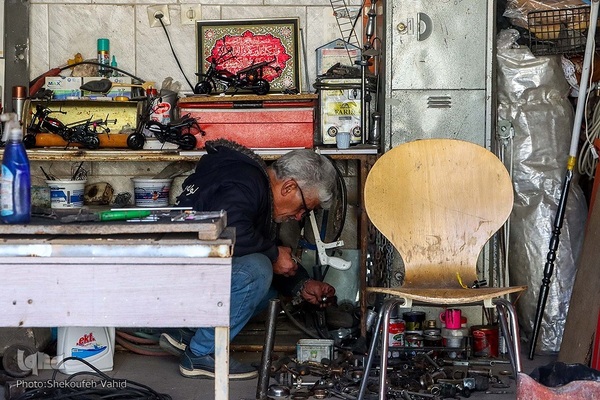 دنیایی از هنر و زیبایی در سر انگشتان یک جوشکار