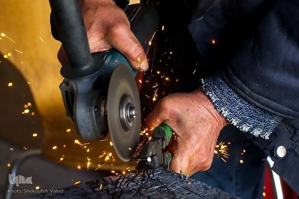 دنیایی از هنر و زیبایی در سر انگشتان یک جوشکار