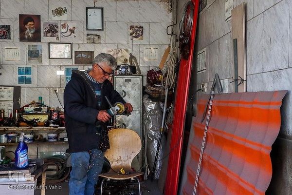 دنیایی از هنر و زیبایی در سر انگشتان یک جوشکار