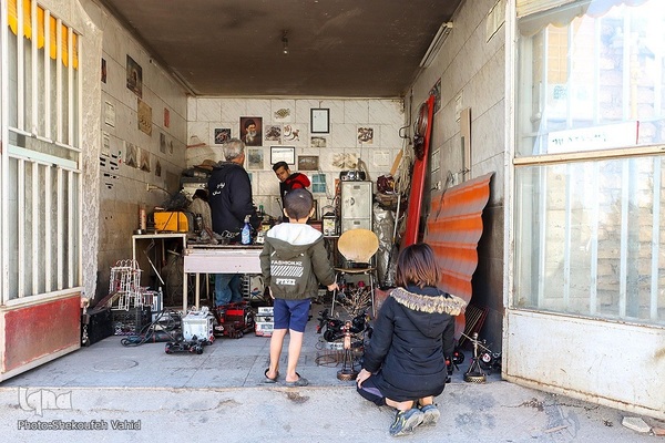 دنیایی از هنر و زیبایی در سر انگشتان یک جوشکار