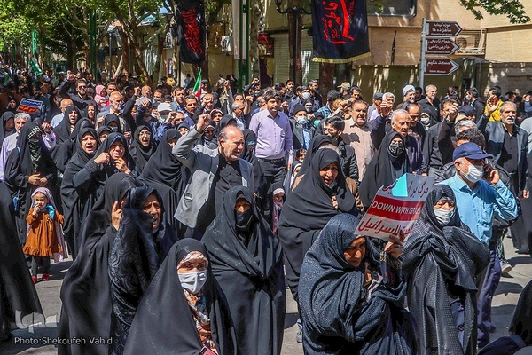 راهپیمایی روز قدس در اصفهان