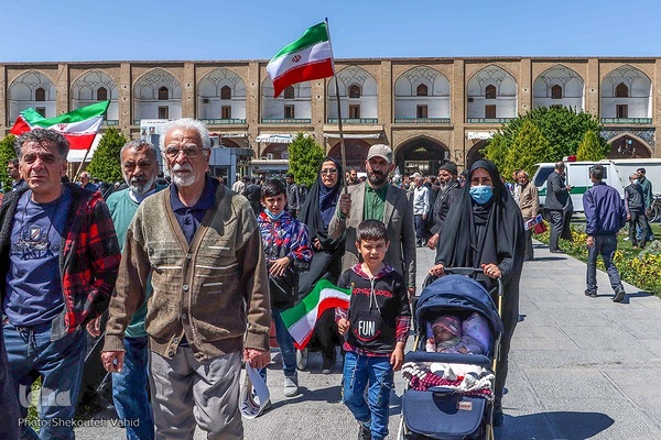 راهپیمایی روز قدس در اصفهان
