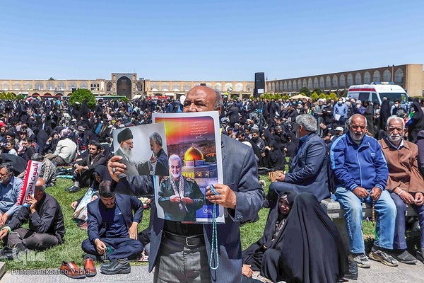 راهپیمایی روز قدس در اصفهان