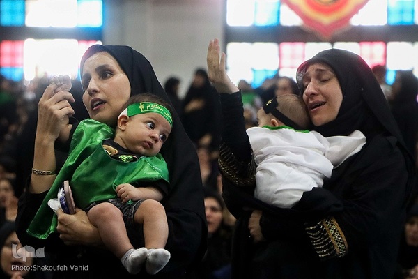 همایش شیرخوارگان حسینی در گلستان شهدای اصفهان‎