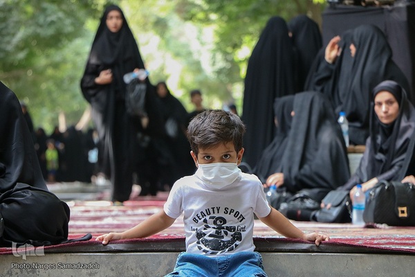 عزاداری در چهار باغ‎