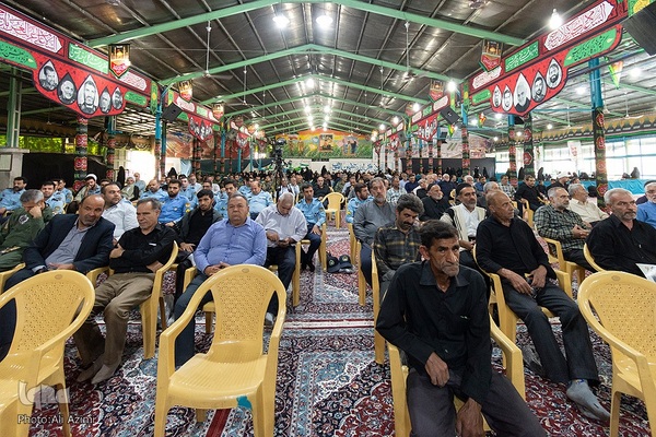 مراسم اولین سالگرد درگذشت آیت‌الله ناصری