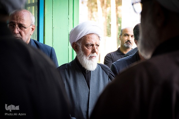 مراسم اولین سالگرد درگذشت آیت‌الله ناصری