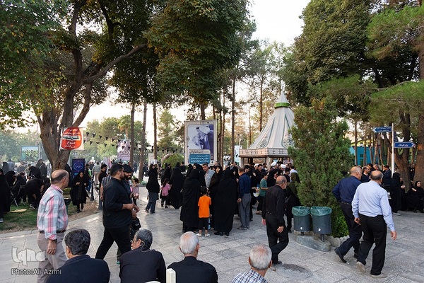 مراسم اولین سالگرد درگذشت آیت‌الله ناصری