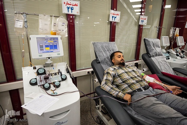 اهدای خون در روز اربعین