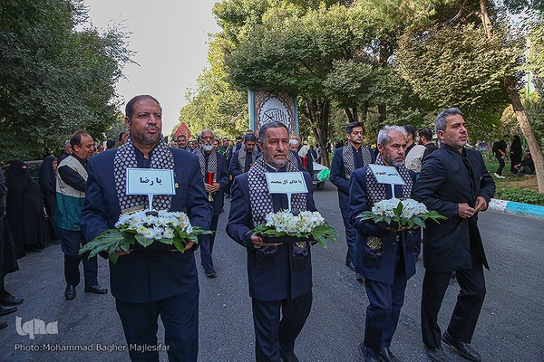 قافله عزاداری سال روز شهادت امام رضا