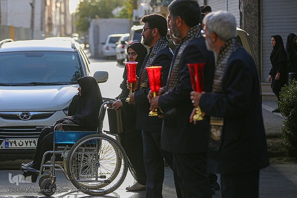 قافله عزاداری سال روز شهادت امام رضا