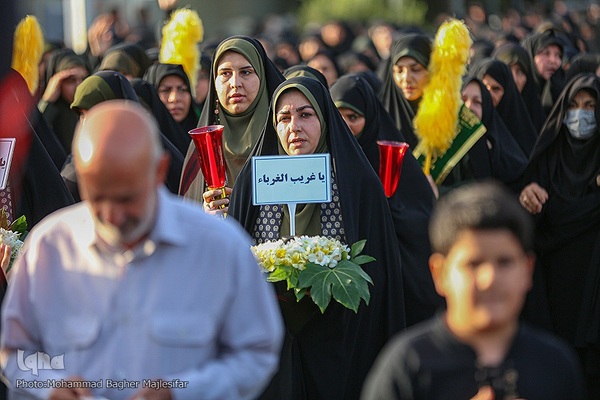 قافله عزاداری سال روز شهادت امام رضا