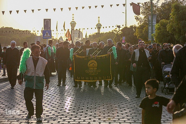 قافله عزاداری سال روز شهادت امام رضا