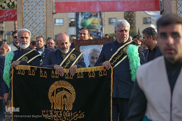 قافله عزاداری سال روز شهادت امام رضا