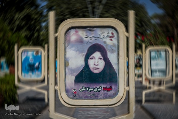 عکس‌های ماندگار در گلستان شهدای اصفهان‎