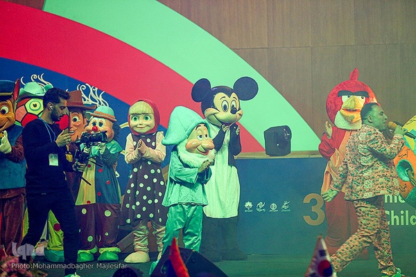 آیین افتتاحیه سی و پنجمین جشنواره بین‌المللی فیلم‌های کودکان و نوجوانان