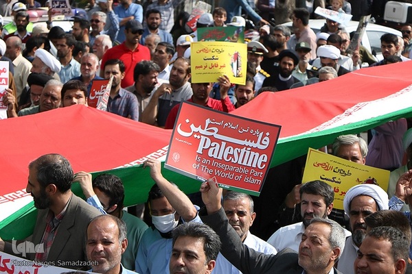 راهپیمایی مردم اصفهان در حمایت از مقاومت فلسطین
