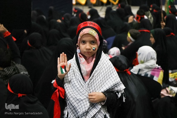 خروش مادران اصفهانی در حمایت از کودکان فلسطینی