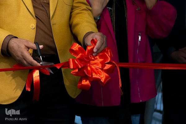 آیین گشایش نمایشگاه نقاشی‌خط «آوای قلم»