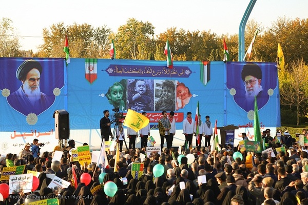 خروش مردم اصفهان در محکومیت جنایت‌های رژیم کودک‌کش اسرائیل