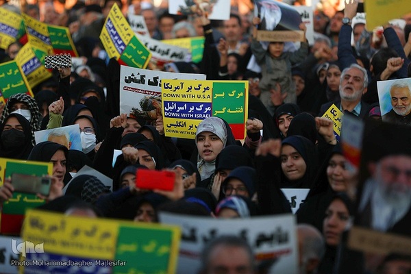 خروش مردم اصفهان در محکومیت جنایت‌های رژیم کودک‌کش اسرائیل