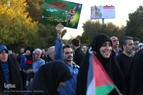 خروش مردم اصفهان در محکومیت جنایت‌های رژیم کودک‌کش اسرائیل