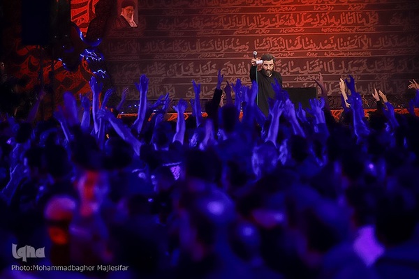 مراسم عزاداری دهه دوم فاطمیه در هیئت فدائیان حسین (ع)