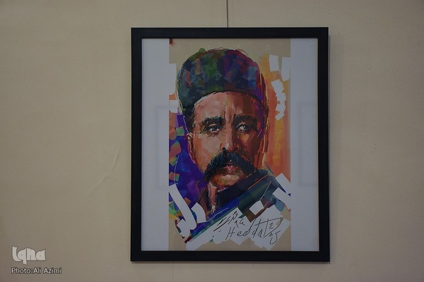 نمایشگاه آثار محمدعلی حدت در اصفهان