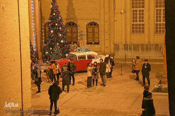 حال و هوای جلفای اصفهان در آستانه سال نوی میلادی