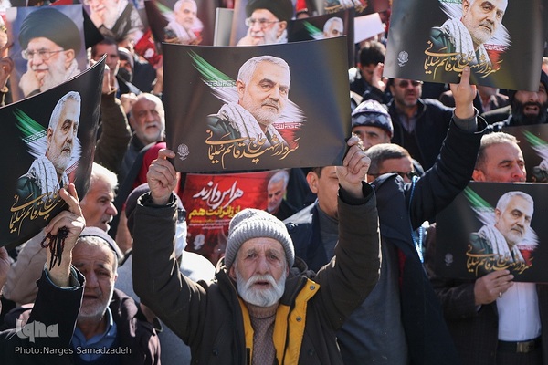 راهپیمایی مردم اصفهان در محکومیت حادثه تروریستی گلزار شهدای کرمان