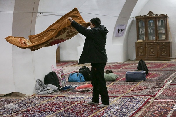 آغاز مراسم معنوی اعتکاف در مسجد جامع اصفهان