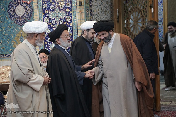 مراسم ارتحال آیت‌الله عبدالنبی نمازی در اصفهان