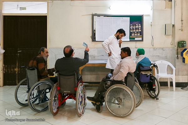 شور انتخابات در آسایشگاه جانبازان شهید مطهری