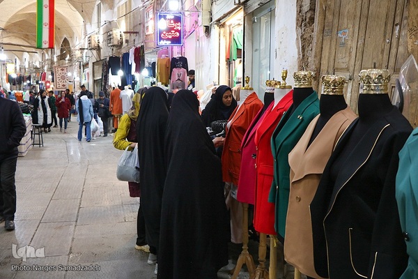 بازار بزرگ اصفهان در آستانه نوروز