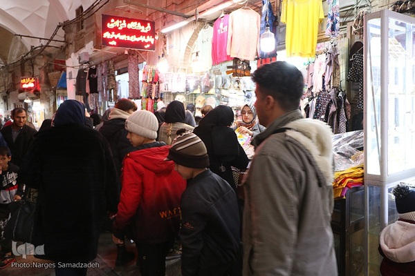 بازار بزرگ اصفهان در آستانه نوروز