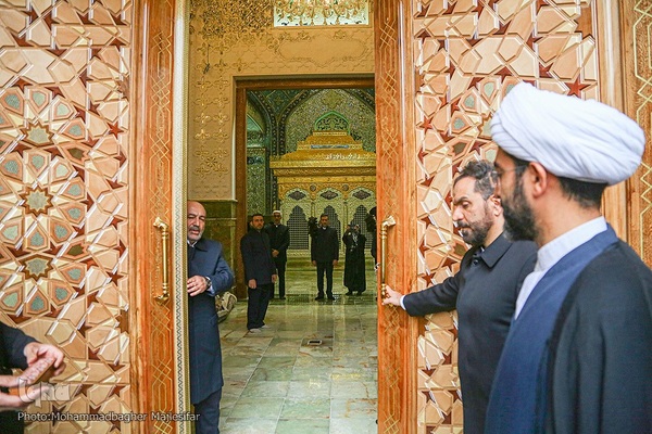 آیین بازگشایی ضریح حرم حضرت زینب خواهر امام رضا (ع)